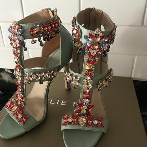 Elie Saab Designer Sandals Size 8